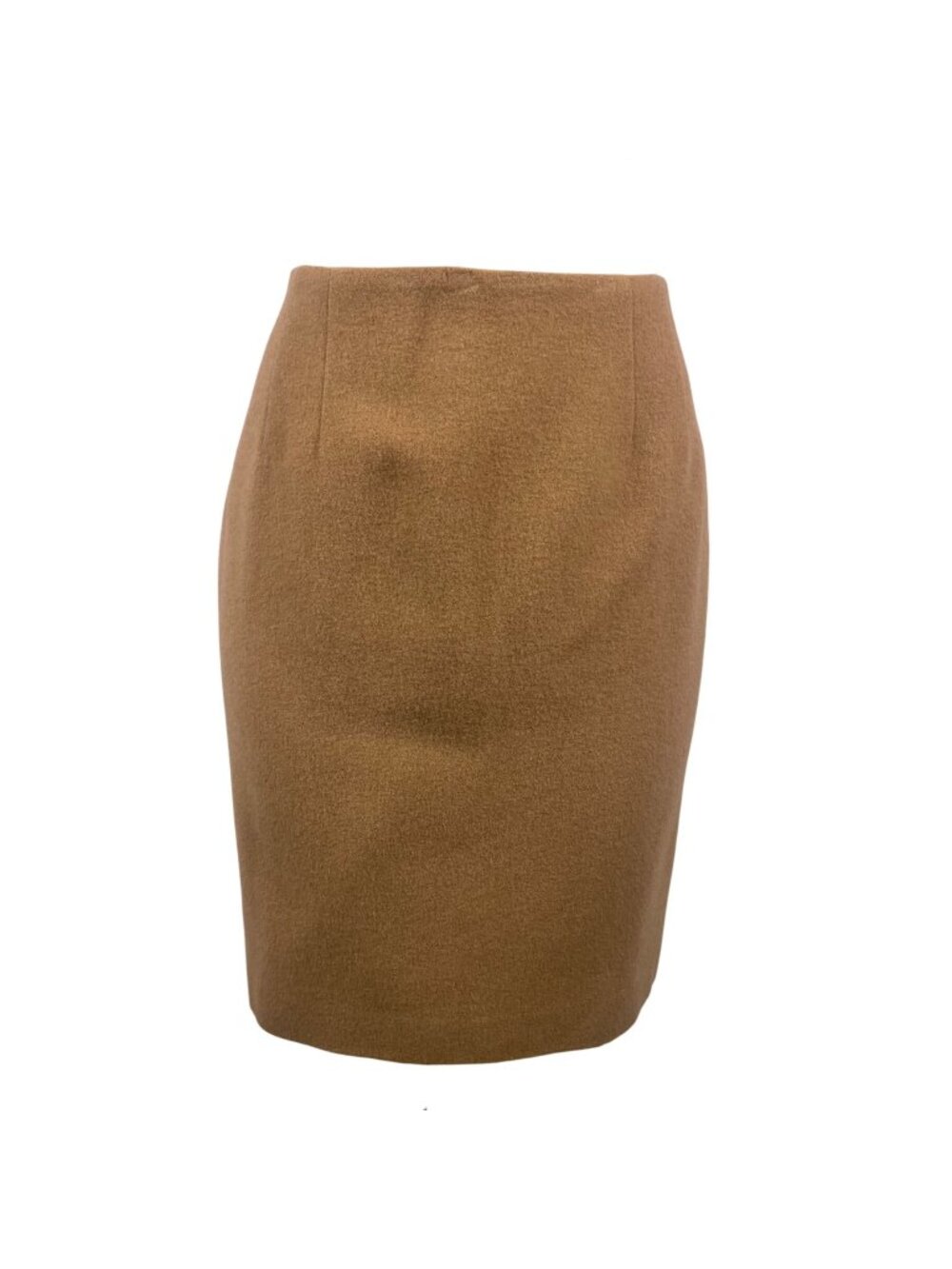 David N Womens Camel 100% Camelhair Knee Length Skirt Made In Romania Size 10